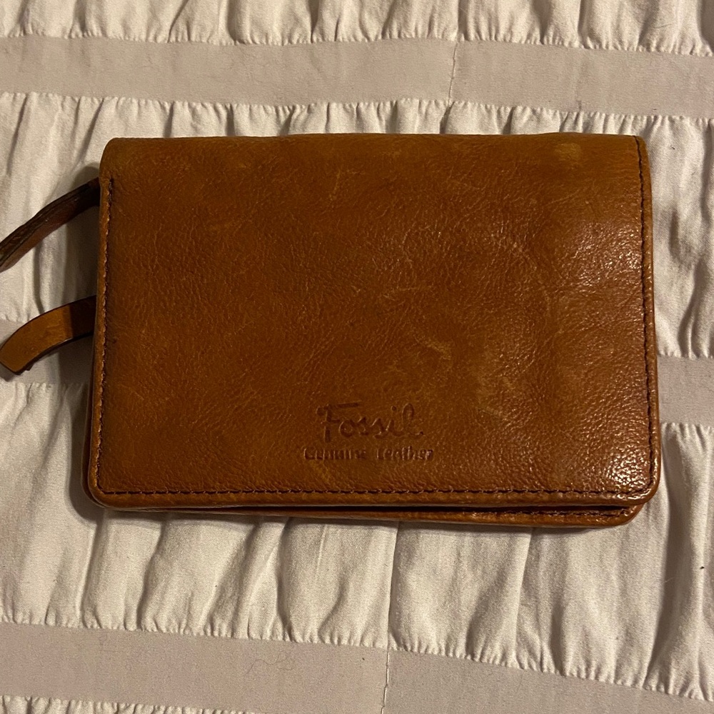Fossil Brown Leather Wallet